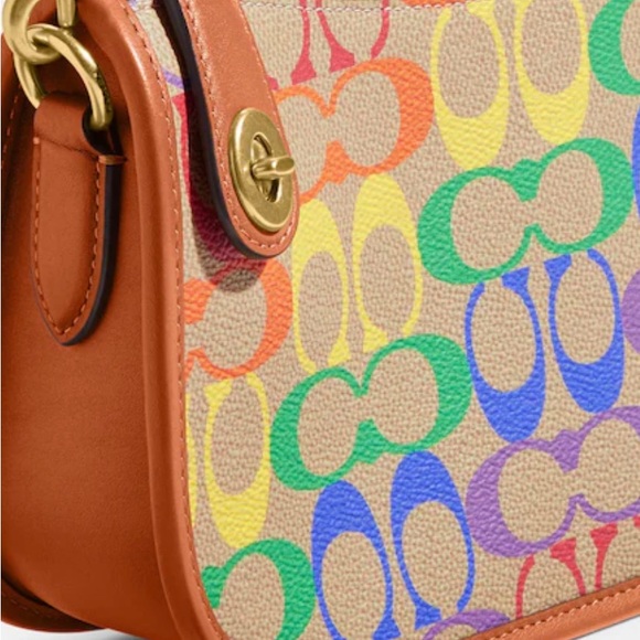 💯 Authentic Coach Swinger crossbody bag - Picture 9 of 10